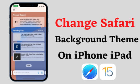 How to Change Safari Background Ios 15 (September) Read Now