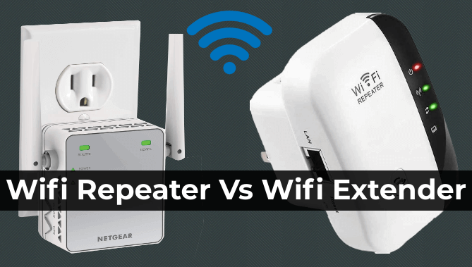 Difference Between a WIFI Extenders and Repeater