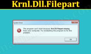 Failed to Install Krnl.dll.filepart (March 2022) Read Here