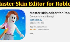 Master Skin Editor for Roblox (October 2021} Game Zone Info!