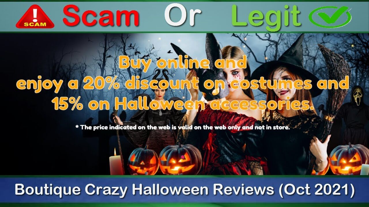 Boutique Crazy Halloween Reviews (October 2021) Is It Legit?