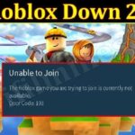 Is Roblox Down 2021 (October) What Happened To Roblox?