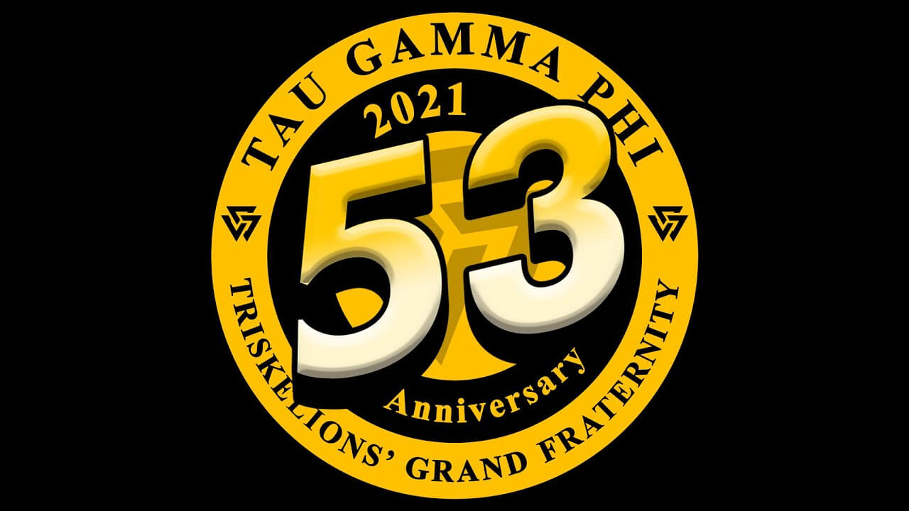 Tau Gamma Phi 53rd Anniversary Logo (March 2022) Read Now!