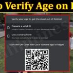 How to Verify Age on Roblox (November 2021) Step by Step Details!