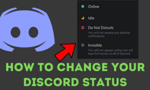 How to Change Online Status or Appear Offline on Discord