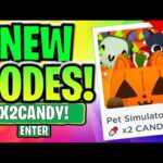 Pet Simulator X x2 Candy Codes list (November 2021) Know The Exciting Details!
