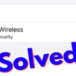 Fix Weak Security iOS WiFi Warning Error on iPhone & iPad
