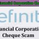 Definity Financial Corporation Cheque Scam (December 2021) Know The Complete Details!