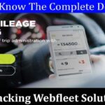 Van Tracker Webfleet Solutions (December 2021) How Does It Work?