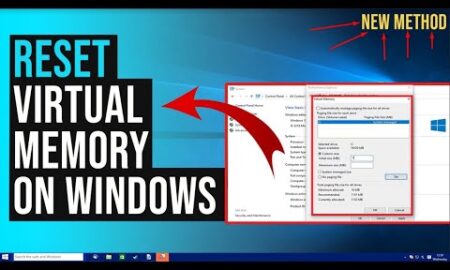 How to Reset Virtual Memory on Windows 10 & 11 Computer