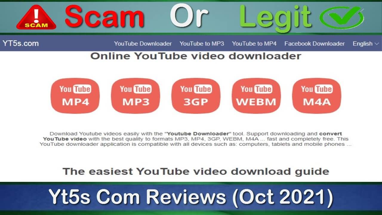 Yt5s.Com Legit (March 2022) Check Every Website Details Here!
