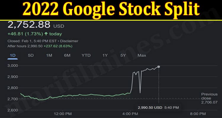 2022 Google Stock Split (March 2022) Know The Complete Details!