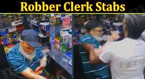 Robber Clerk Stabs