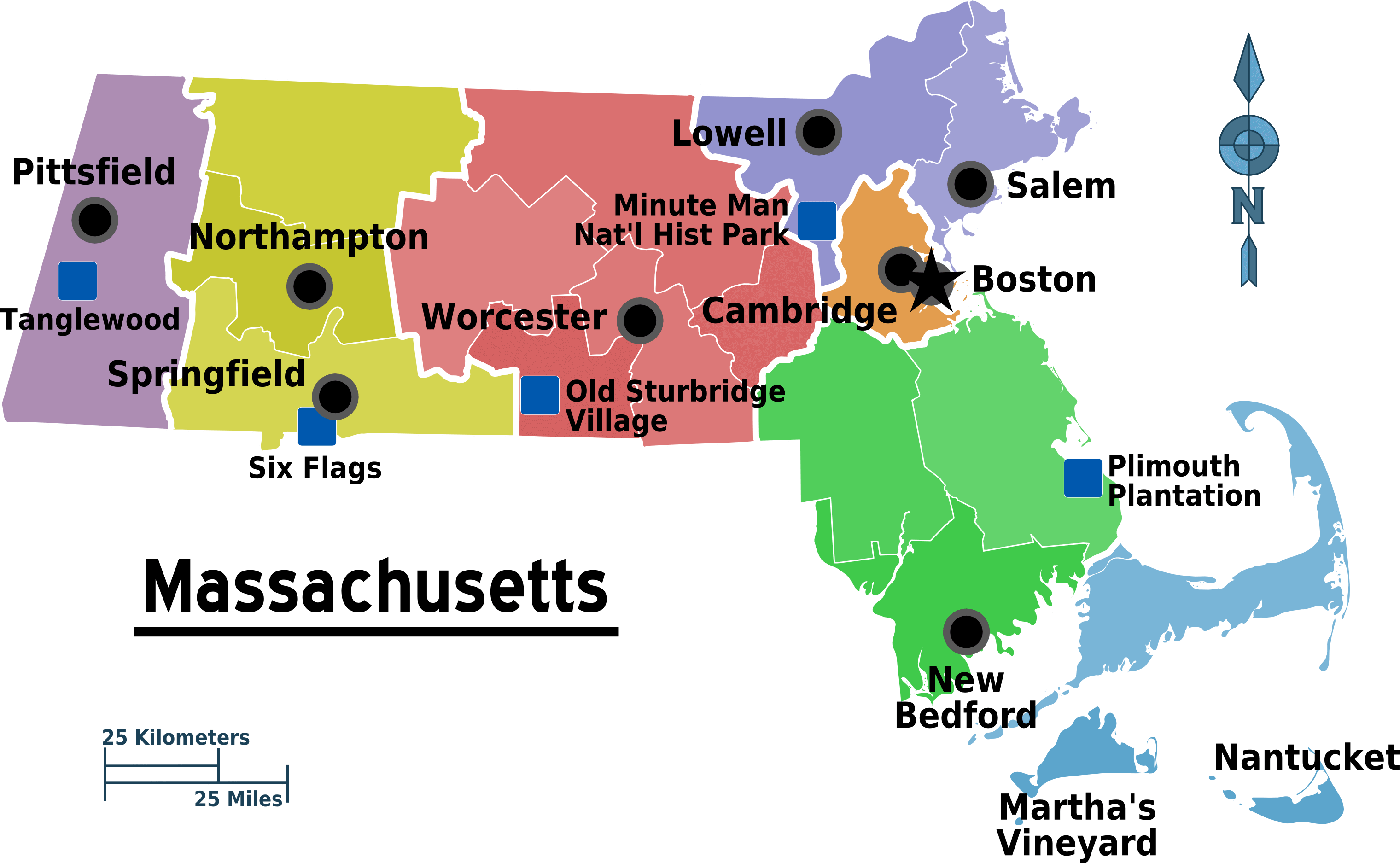 Which Five States Border Massachusetts (August 2022) Complete Details!