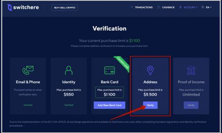 Switchere.com (August 2022) Best Place to Buy Bitcoin with Card, Complete Details!