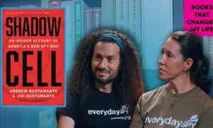 Andrew and Jihi Bustamante discussing Shadow Cell on Books That Changed My Life.