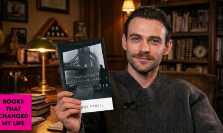 actor Thomas Doherty reflecting on class empathy and social reality through literature