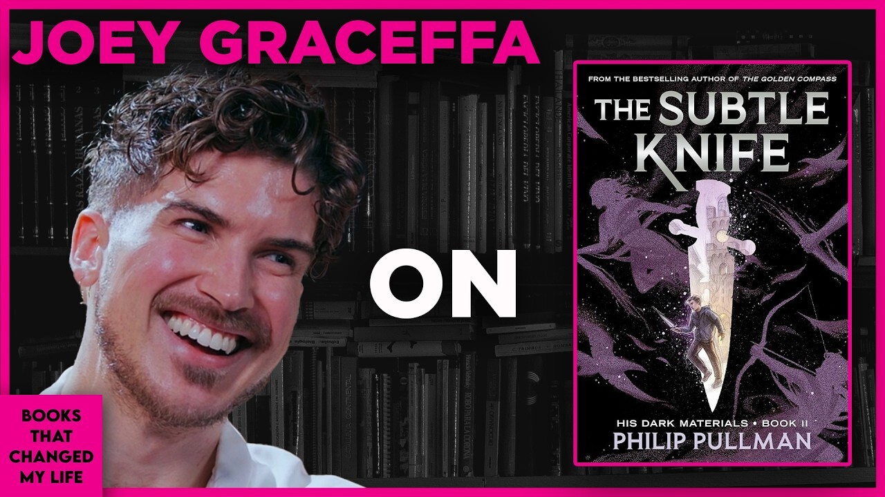 YouTuber Joey Graceffa reflecting on how fantasy literature shaped his creative identity