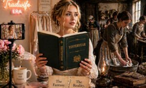 GMA Book Club selection Yesteryear challenging romanticized tradwife aesthetic and historical reality