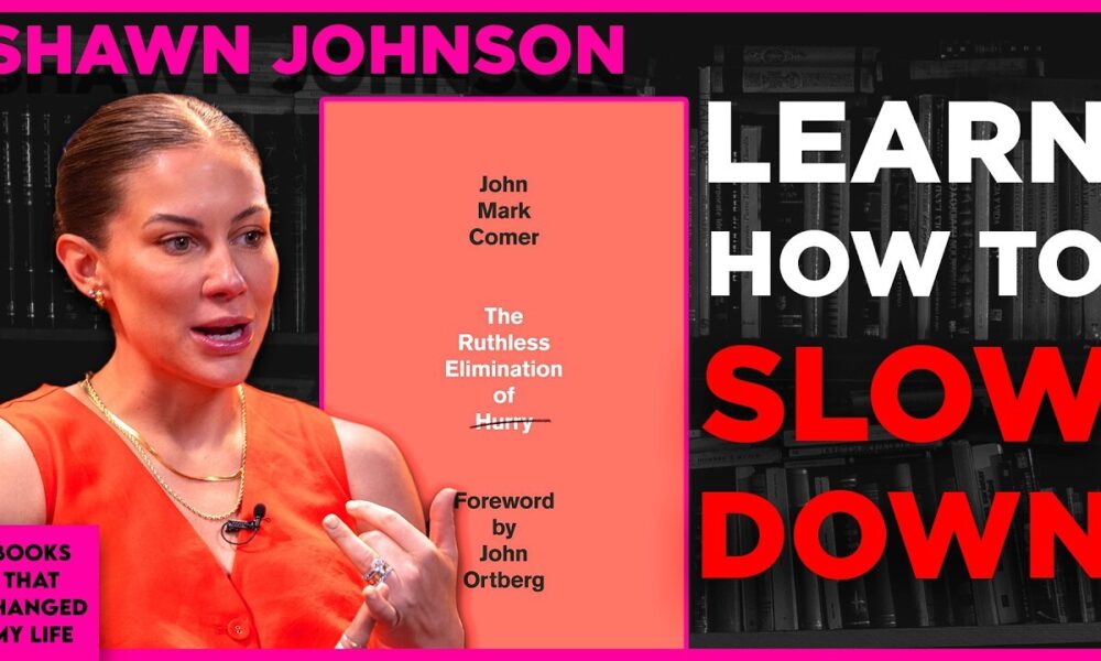Olympic gold medalist Shawn Johnson reflecting on slowing down intentional living and stepping away from achievement culture