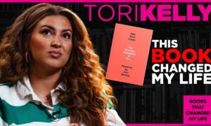 singer Tori Kelly reflecting on slowing down faith and motherhood through John Mark Comer's book