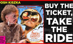 Josh Kiszka discussing Fear and Loathing in Las Vegas by Hunter S. Thompson